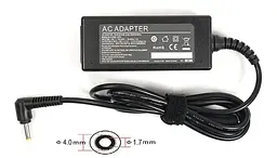 Блок живлення для ноутбуків PowerPlant HP 220V, 19V 40W 2.1A (4.0 x 1.7) (HP40F4017)