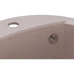 Мийка кухонна GRANADO RONDA avena з сифоном (470*490mm.) (gr2202) - мініатюра 6