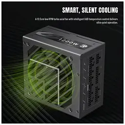 Блок живлення Gamemax 1200W (GZ 1200G BK) - мініатюра 6