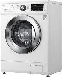 Пральна машина LG з фронтальним завантаженням F2J3WS2W, 6,5кг, 1200, A+++, Пар, глибина 44см, Дисплей, Інвертор, Білий (F2J3WS2W) - мініатюра 3