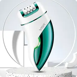 Епілятор жіночий акумуляторний 3 в 1 з USB триммер депілятор для тіла та ніг VGR V-731 - мініатюра 7