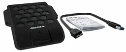 Зовнішній жорсткий диск Adata портативний USB 3.1 DashDrive Durable HD720 1TB 2.5" чорний - мініатюра 2