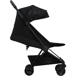 Коляска Cybex Coya La Parisienne з бампером та дощовиком чорна (522003061) - мініатюра 4