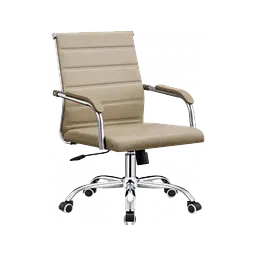 Офісне крісло GT Racer B-4011B, бежеве (B-4011B Beige) - мініатюра 1