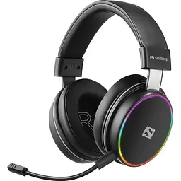 Ігрова гарнітура Sandberg HeroBlaster Bluetooth Led Headset Black