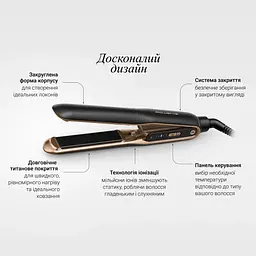 Випрямляч для волосся Rowenta Thermocare Ultimate Experience SF8120F0 - мініатюра 8