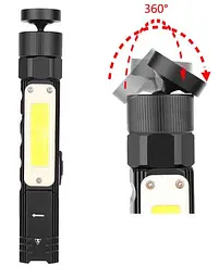 Ліхтар з магнітом Goread Y112 USB XPG+COB 10000 лм IP65 - мініатюра 3