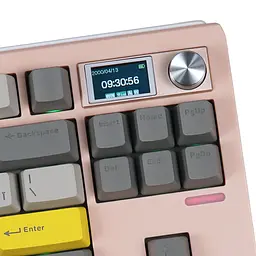 Клавіатура Epomaker Shadow-S Wisteria Linear Pink механічна бездротова (SHS-P-WL) - мініатюра 5