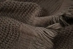 Рушник Lotus Home - Rius dark brown темно-коричневий 90x170 - мініатюра 4