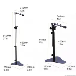 Штатив для лампи Repti-Zoo Standing Lamp MAXI + тримач MINI (LH009) - мініатюра 10