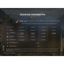 Ліхтар ручний Fenix SW05R-UV LED чорний - мініатюра 21