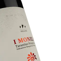 Уцінка. Вино Felline Tarantino Primitivo IGP Monili червоне напівсухе 0.75 л - мініатюра 3