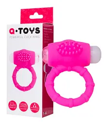 Ерекційне кільце з вібрацією A-TOYS Penis Vibroring призначене для чоловіків. Toyfa 769001 87418 - мініатюра 4