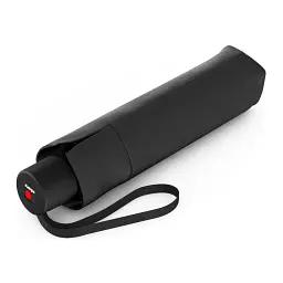 Парасоля Knirps A.050 Black Black HeatShield механічна, складана (Kn95-7051-10002) - мініатюра 3
