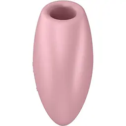 Вакуумний стимулятор-серце з вібрацією Satisfyer Cutie Heart Light Red - мініатюра 3