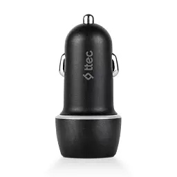 Автомобільний зарядний пристрій Ttec SmartCharger Duo USB-C/USB-A /30Вт Black (2CKS24S) - мініатюра 3