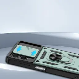 Панель BeCover Military для Samsung Galaxy A06 SM-A065 Dark Green (713067) - мініатюра 2