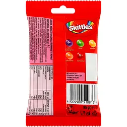 Драже Skittles Bag Фрукти 95 г (788405) - мініатюра 2
