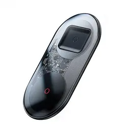 Бездротовий зарядний пристрій Baseus Simple Turbo Edition 2 in 1 (Phone + Watch) 24W TZWXJK-B01 Black - мініатюра 8