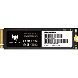 Накопичувач SSD M.2 2280 2TB GM9000 Acer Predator (BL.9BWWR.130) - мініатюра 2