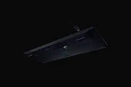 Razer Клавіатура механічна BlackWidow V4 Low-profile HyperSpeed, 104key, Green Switch, USB-A/WL/BT, EN, RGB, чорний - мініатюра 7