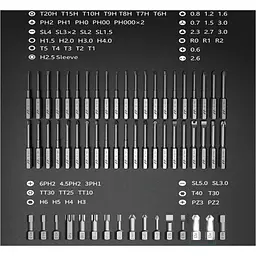 Викрутка з комплектом біт JimiHome Screwdriver Set JM-GNT72 [123360] - мініатюра 6