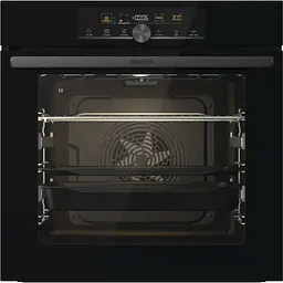 Духова шафа електрична Gorenje 77 л A+ пара дисплей IconTouch чорний
