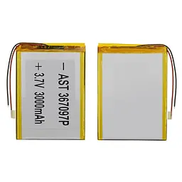 Акумулятор 367097P універсальний з контролером, 3,2 х 71 х 95 мм (3000 mAh)/Nomi Corsa Tablet C070010/Nomi Corsa Pro C070020