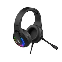 Ігрова гарнітура Bloody A4Tech G230p з LED USB + 3.5 jack Black (G230p (Black)) - мініатюра 2