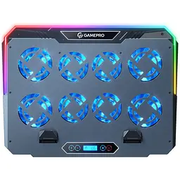 Підставка для ноутбука GamePro Black охолоджувальна (CP1040) - мініатюра 2