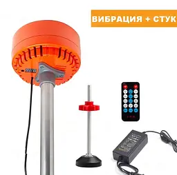 Віброколонка для сусідів зверху і знизу з розпіркою для висоти стелі до 2,8 метра Noise 196 (вібрація + стукіт) (100658)