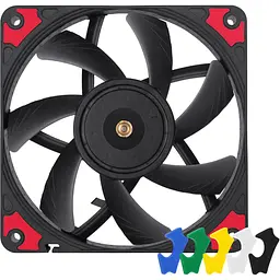 Корпусний вентилятор Noctua NF-A12x15 chromax.black.swap PWM [168020] - мініатюра 3