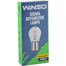 Автолампа WINSO PY21W 21W BAU15s Amber (713110) - мініатюра 2