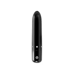 Віброкуля PowerBullet Pretty Point Rechargeable Bullet Black, потужний точковий вібратор з загостреним кінчиком на акумулятор - мініатюра 8