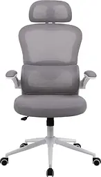 Офісне крісло GT Racer B-5880 White/Black - мініатюра 7