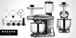 Кухонний комбайн Mozano планетарний Kitchen Assistant 6 в 1 3200 Вт чаша 6.2 л - мініатюра 5