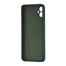 Чохол Silicone Case Samsung A05 (A055) Dark Green - мініатюра 2