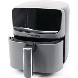 Аерофритниця безмасляна аерогриль Styleberg 1571G 6.5 л мультипіч фритюрниця з цифровим керуванням 2000 Вт