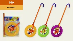 Механічна ігрова каталка з шестернями та кульками Funky Wheel (069) в асортименті