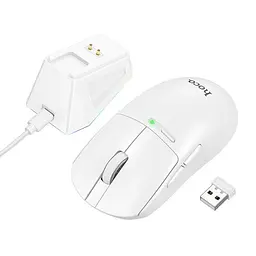 Миша HOCO RGB wireless mouse dock charging 3-mode DI89 |2.4G/BT/Type-C|