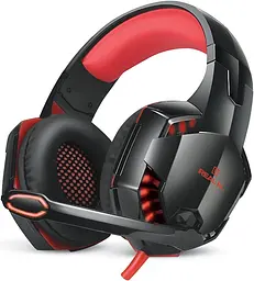 Навушники REAL-EL GDX-8000 Vibration Surround 7.1 Backlit black-red (EL124100017)