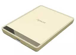 Портативний SSD Apacer AS724 512 GB USB 3.2 Gen.2 Type-C Read/Write 500MB/s Cream - мініатюра 2