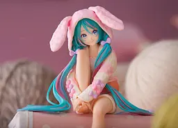 Колекційна фігурка   FuRyu Noodle Вокалоїд Хацуне Міку Vocaloid Hatsune Miku Rabbit Ear Pajamas 14 см F V HM R 14 - мініатюра 5