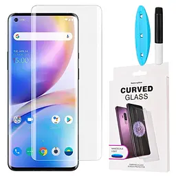 Захисне скло DK для Oppo Reno4 Pro 5G UV Curved 010276 clear 2 шт. - мініатюра 3