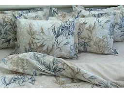 Комплект постільної білизни з компаньйоном 1,5-спальний TAG tekstil pbe0042205 - мініатюра 6