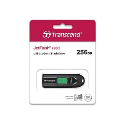 USB флеш накопичувач Transcend 256GB JetFlash 790C USB 3.2 Type-C (TS256GJF790C) - мініатюра 7