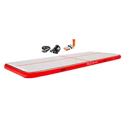 Мат гімнастичний надувний 4FIZJO Air Track Mat 600 x 200 x 20 см 4FJ0204 (P-5907739312044) - мініатюра 1