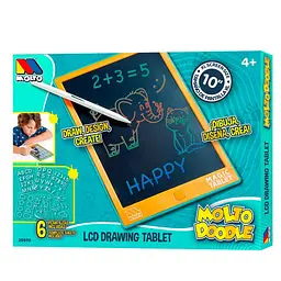 Графічний LCD-планшет 10 дюймів з картками-трафаретами, Molto (25070) Molto art25070 - мініатюра 3