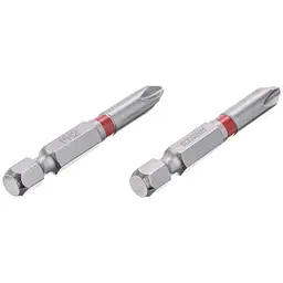 Біта викруткова Intertool насадка хрестоподібна PH2 x 50 мм Storm в упаковці 2 шт.