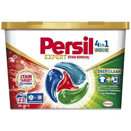 Капсули для прання Persil 4in1 Discs Expert Stain Removal Deep Clean 23 шт. (9000101829037)